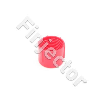 Plastic Cap For AN8 Male Thread, Red (GB179108)