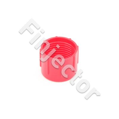 Plastic Cap For AN10 Male Thread, Red (GB179110)