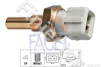 Temperature sensor M10 X 1.0 (like Bosch 0280130040)