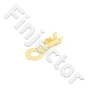 Ring Terminal 0.8-2 mm², ID  4.3 mm, brass (191030)