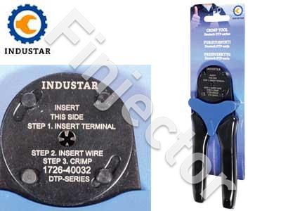 CRIMPING PLIER DEUTSCH for DTP series terminals, AWG 12-20