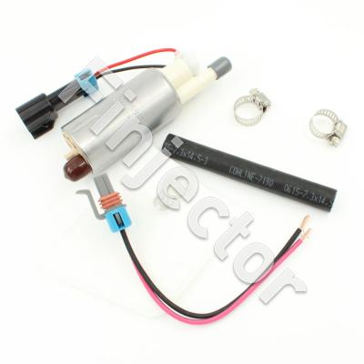 Walbro fuel pump & installation kit, 205 L/h 3 Bar, E85 & Gasoli