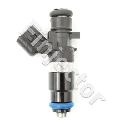 EV14 injector, 12 Ohm, 1050 cc, C30°, Uscar, O-O 49 mm, Mid, 14 mm Bottom Adapter (Bosch Motorsport 028015840P-M)