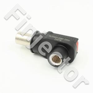 Amphenol 8mm Radlok Plug, Black 35mm² (2RL00801-35BK)