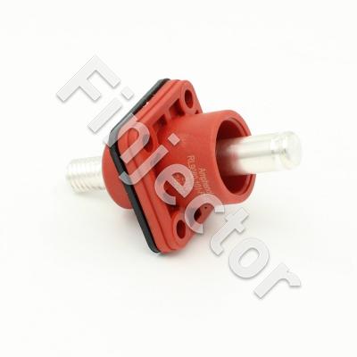 Amphenol 8mm Radlok Läpivientiliitin PUNAINEN (RL9-080-101-F1-RED)