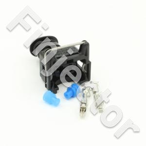 2 pole AMP JPT connector SET 0.2 - 0.6 mm2