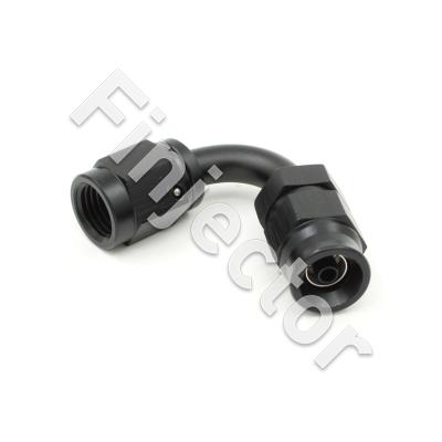 AN3 120° Swivel hose end fitting for GB725/724 PTFE hose