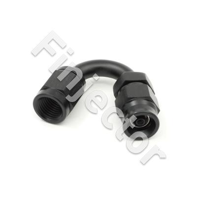 AN3 150° Swivel hose end fitting for GB725/724 PTFE hose