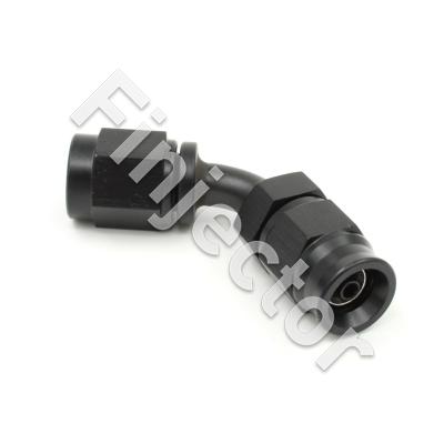 AN3 60° Swivel hose end fitting for GB725/724 PTFE hose