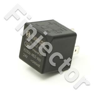 Change over relay 24V 10/20A no hanger, with diode, 87+87A (Bosch 0986332403)