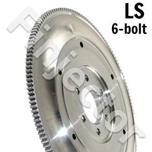 FLYWHEEL, CHEVROLET LS (6-BOLT), OT/ST-215 CLUTCHES, 168T (TILTO