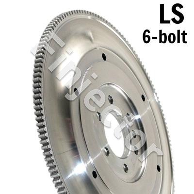 Vauhtipyörä, Chevy LS 6-pulttinen, 8.5" kytkimelle, Step, 168 hammaskehällä (TILTON 51-2004)