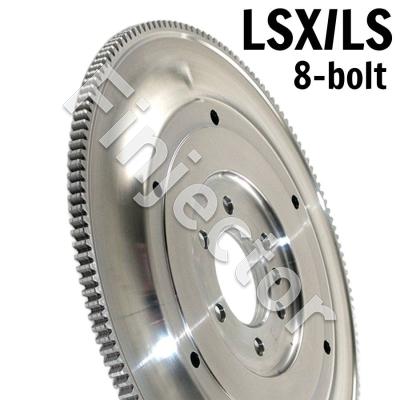 Vauhtipyörä, Chevy LSX / LS 8-pulttinen, 8.5" Kytkimelle, Step, 168 hammaskehällä (TILTON 51-2008)