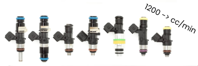 Injectors 1200 cc --> (14mm)